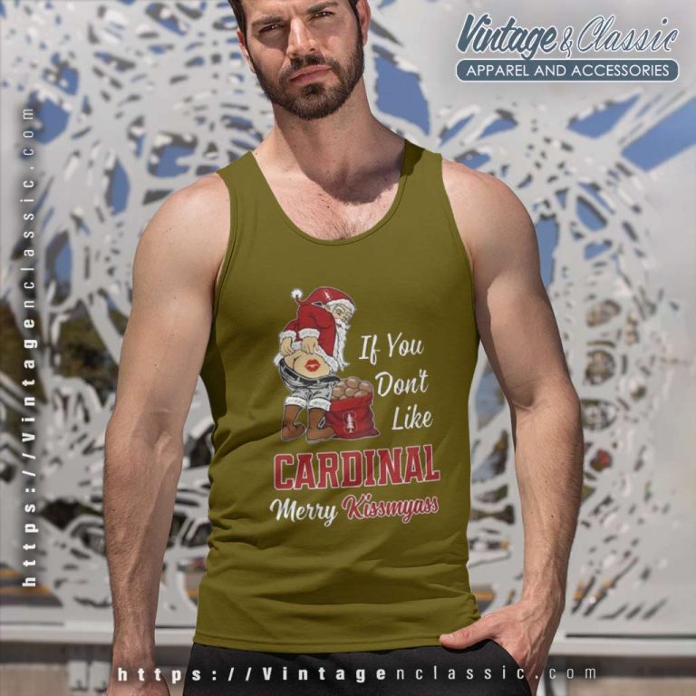 Stanford Cardinal Merry Kissmyass Shirt 2023 Santa Claus If You Don't Like Cardinal Tank Top Racerback Stanford Cardinal Merry Kissmyass Shirt 2023 Santa Claus If You Don't Like Cardinal Tank Top Racerback