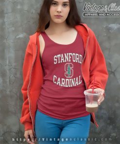 Stanford Cardinal Ncaa Football Shirt Cardinal Champion Tank Top Racerback