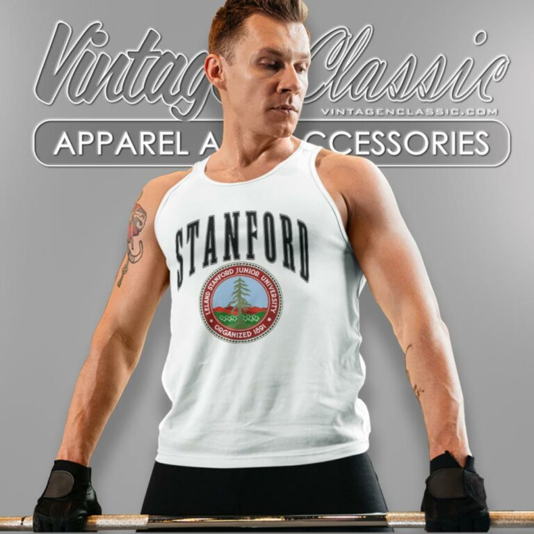 Stanford University Big Logo Tank Top Racerback Stanford University Big Logo Tank Top Racerback