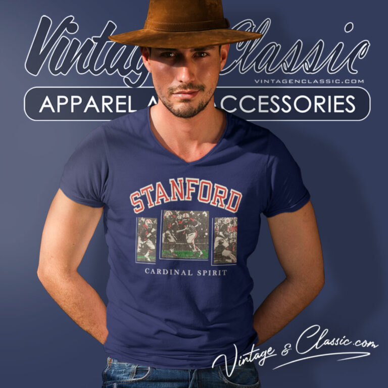 Stanford University Cardinal Spirit V Neck TShirt Stanford University Cardinal Spirit V Neck TShirt