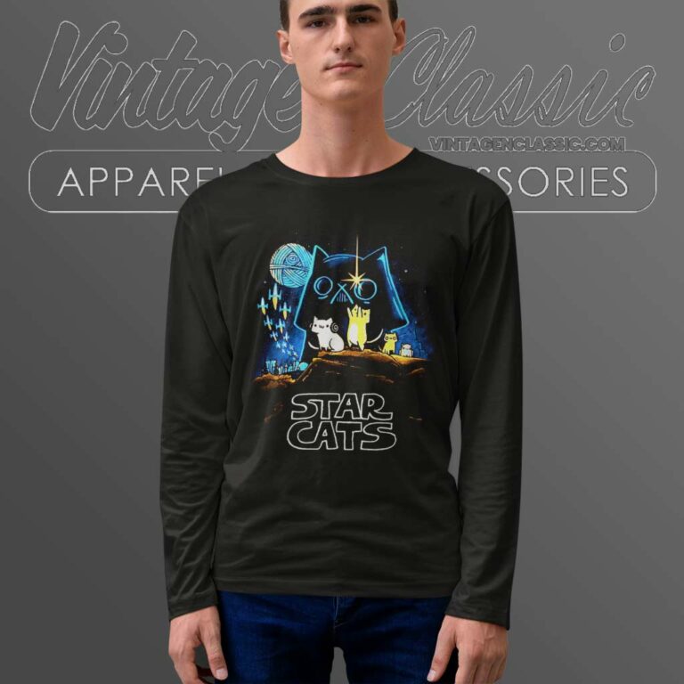 Star Cats Star Wars Long Sleeve Tee Star Cats Star Wars Long Sleeve Tee