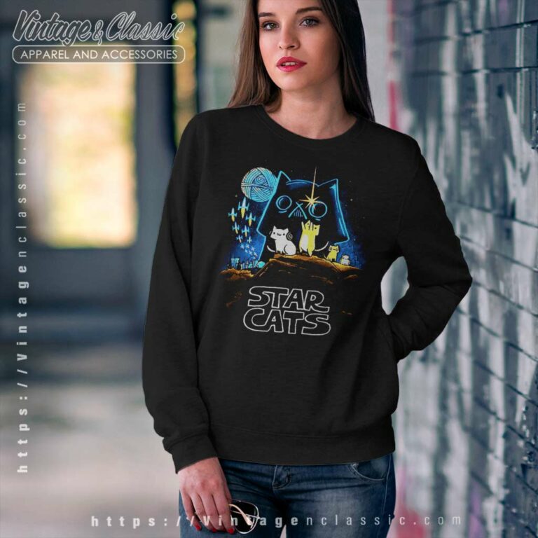 Star Cats Star Wars Sweatshirt Star Cats Star Wars Sweatshirt