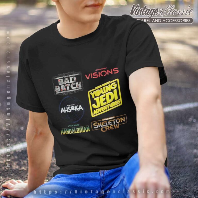 Star Wars 2023 New Movies Logo T Shirt Star Wars 2023 New Movies Logo T Shirt