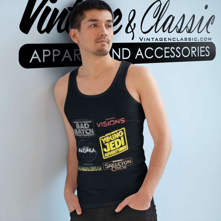 Star Wars 2023 New Movies Logo Tank Top Racerback Star Wars 2023 New Movies Logo Tank Top Racerback