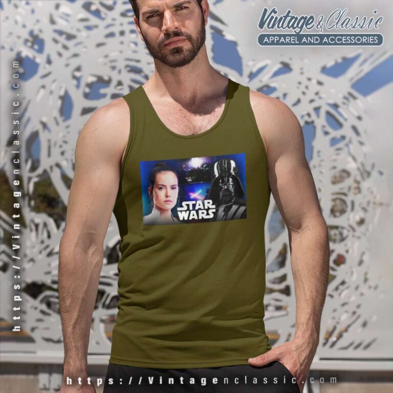 Star Wars 5 Iconic Lightsaber Battles Tank Top Racerback Star Wars 5 Iconic Lightsaber Battles Tank Top Racerback