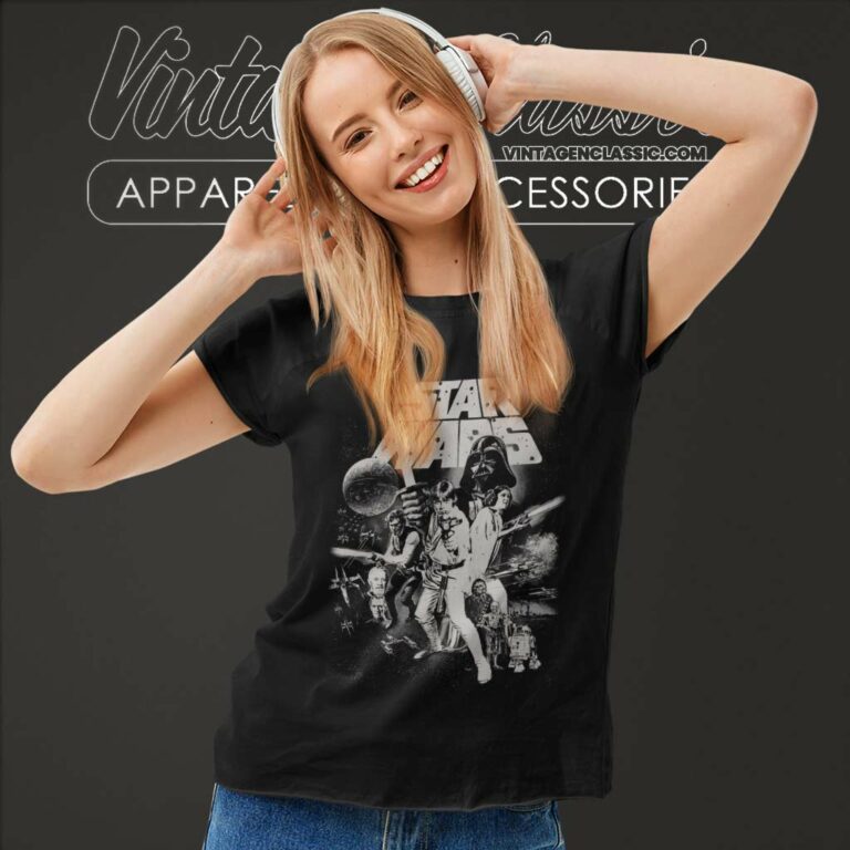 Star Wars A New Hope Women TShirt Star Wars A New Hope Women TShirt