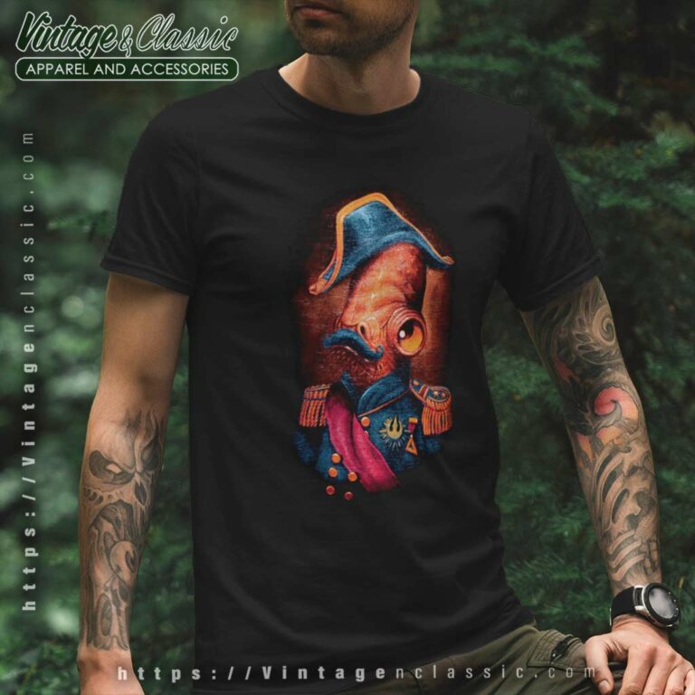 Star Wars Admiral Ackbar Naval Portrait T Shirt Star Wars Admiral Ackbar Naval Portrait T Shirt