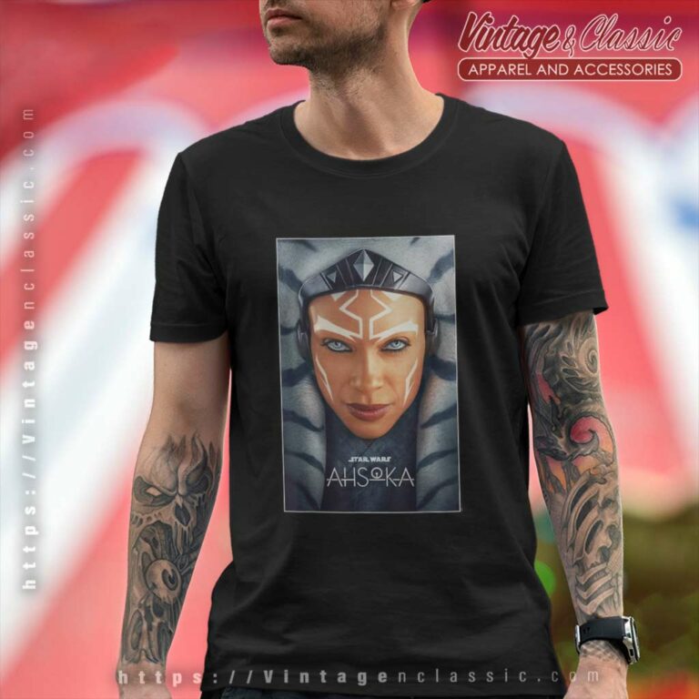 Star Wars Ahsoka Tano Face Shirt Logo Series Poster Art Disney T Shirt Star Wars Ahsoka Tano Face Shirt Logo Series Poster Art Disney T Shirt