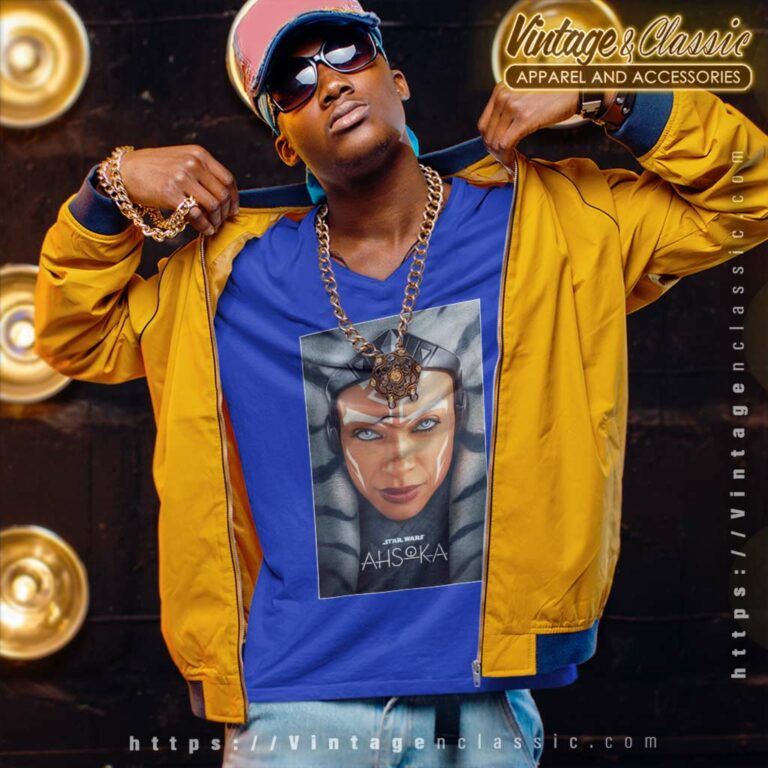 Star Wars Ahsoka Tano Face Shirt Logo Series Poster Art Disney V Neck TShirt Star Wars Ahsoka Tano Face Shirt Logo Series Poster Art Disney V Neck TShirt