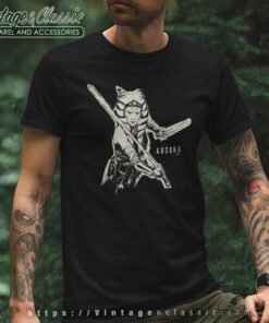 Star Wars Ahsoka Tano Shirt Sketch Disney T Shirt