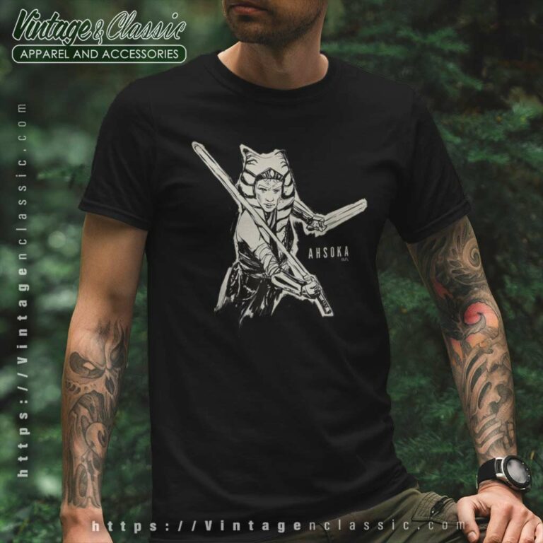 Star Wars Ahsoka Tano Shirt Sketch Disney T Shirt Star Wars Ahsoka Tano Shirt Sketch Disney T Shirt