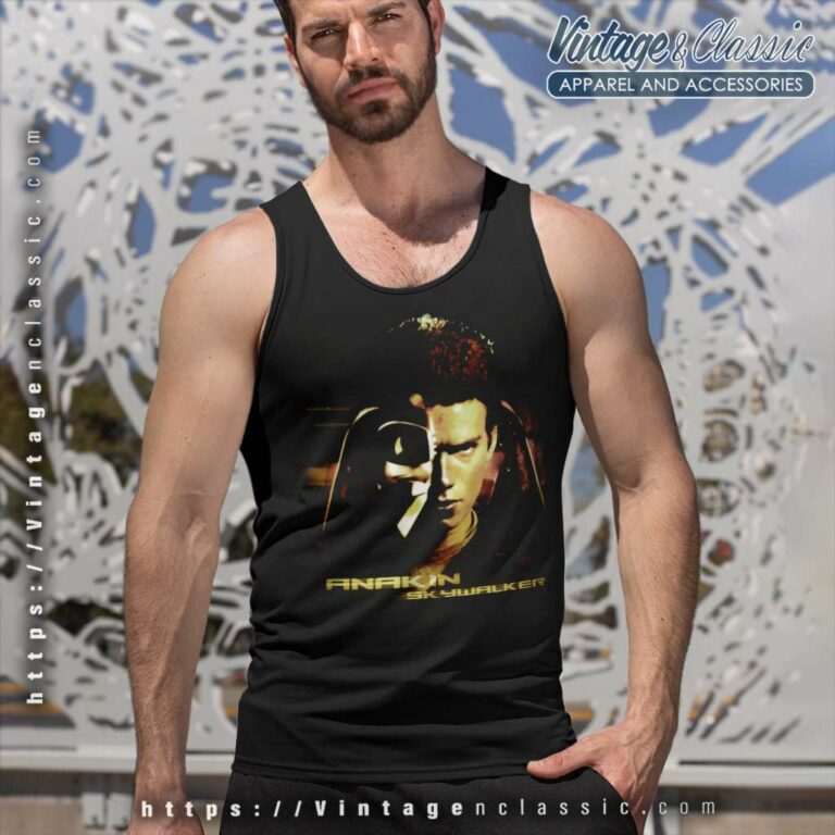 Star Wars Anakin Skywalker Tank Top Racerback Star Wars Anakin Skywalker Tank Top Racerback
