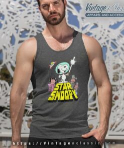 Snoopy Peanuts Star Wars Tank Top Racerback