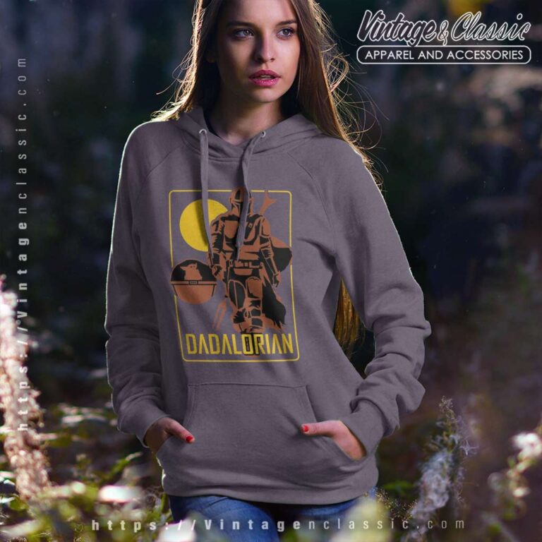 Star Wars Baby Yoda Dadalorian Hoodie Star Wars Baby Yoda Dadalorian Hoodie