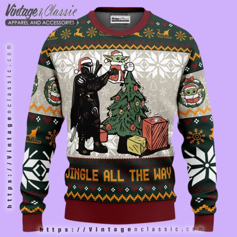 Star Wars Baby Yoda Darkvader Ugly Christmas Sweater Ugly Christmas Sweater Star Wars Baby Yoda Darkvader Ugly Christmas Sweater Ugly Christmas Sweater