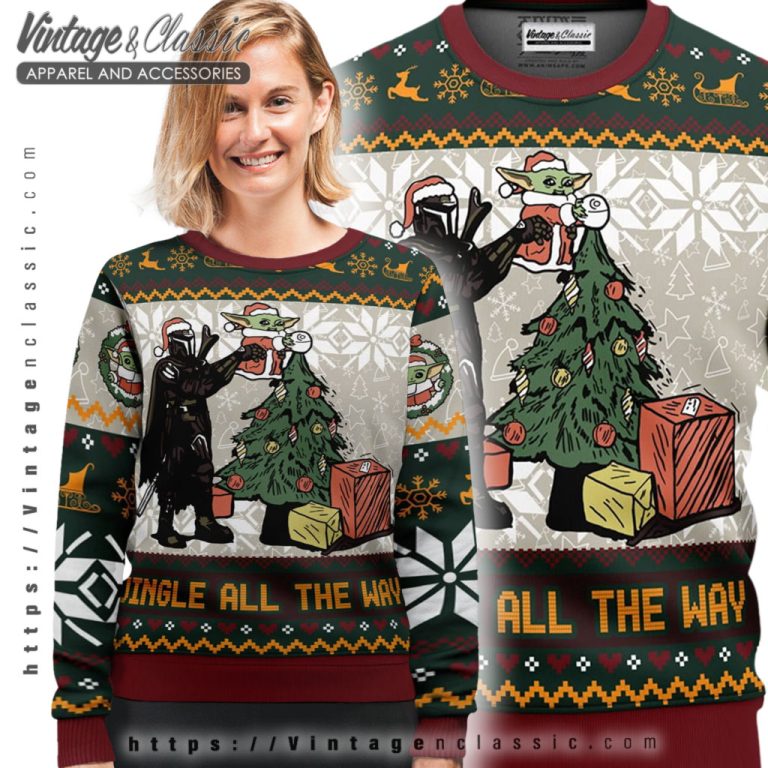 Star Wars Baby Yoda Darkvader Ugly Christmas Sweater Ugly Sweater shirt Star Wars Baby Yoda Darkvader Ugly Christmas Sweater Ugly Sweater shirt