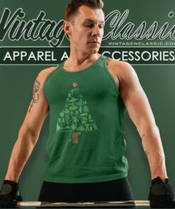 Star Wars Characters Christmas Tree Tank Top Racerback