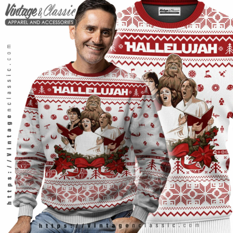 Star Wars Christmas Carolers Ugly Sweater Men Ugly Sweater Star Wars Christmas Carolers Ugly Sweater Men Ugly Sweater