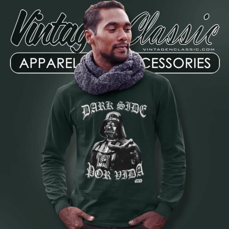 Star Wars Dark Side Por Vida Long Sleeve Tee Star Wars Dark Side Por Vida Long Sleeve Tee