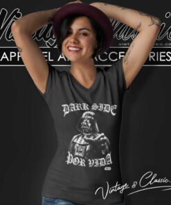Star Wars Dark Side Por Vida V Neck TShirt