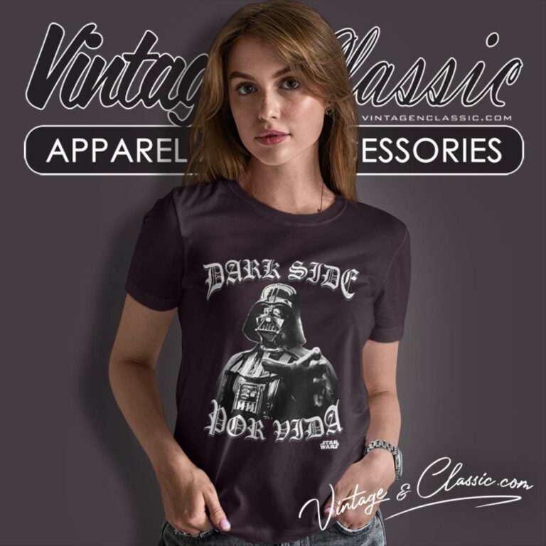 Star Wars Dark Side Por Vida Women TShirt Star Wars Dark Side Por Vida Women TShirt