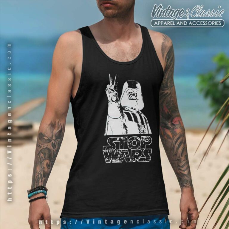 Star Wars Darth Hippies Peace Pacifism Stop Wars Tank Top Racerback Star Wars Darth Hippies Peace Pacifism Stop Wars Tank Top Racerback