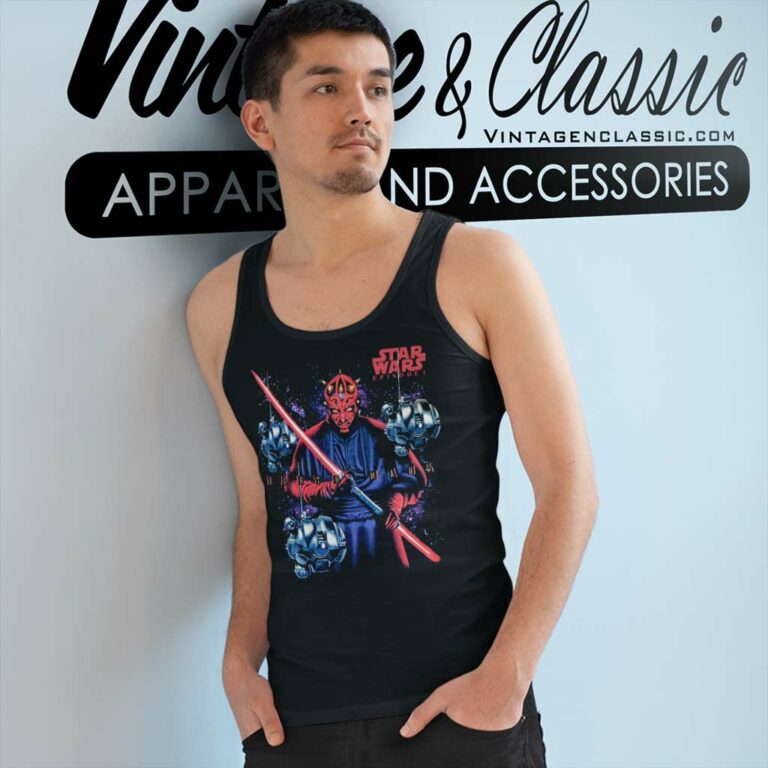Star Wars Darth Maul Episode 1 Tank Top Racerback Star Wars Darth Maul Episode 1 Tank Top Racerback