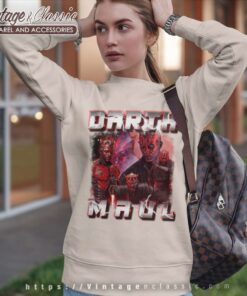 Star Wars Darth Maul Portrait Poster Shirt 4 Star Wars Darth Maul Portrait Poster Sweatshirt