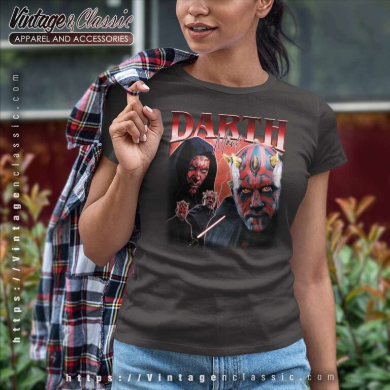 Star Wars Darth Maul Shirt Darth Maul Bootleg Rap Retro Women TShirt Star Wars Darth Maul Shirt Darth Maul Bootleg Rap Retro Women TShirt