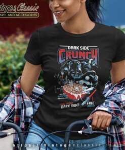Star Wars Darth Vader Dark Side Crunch Cereal Women TShirt