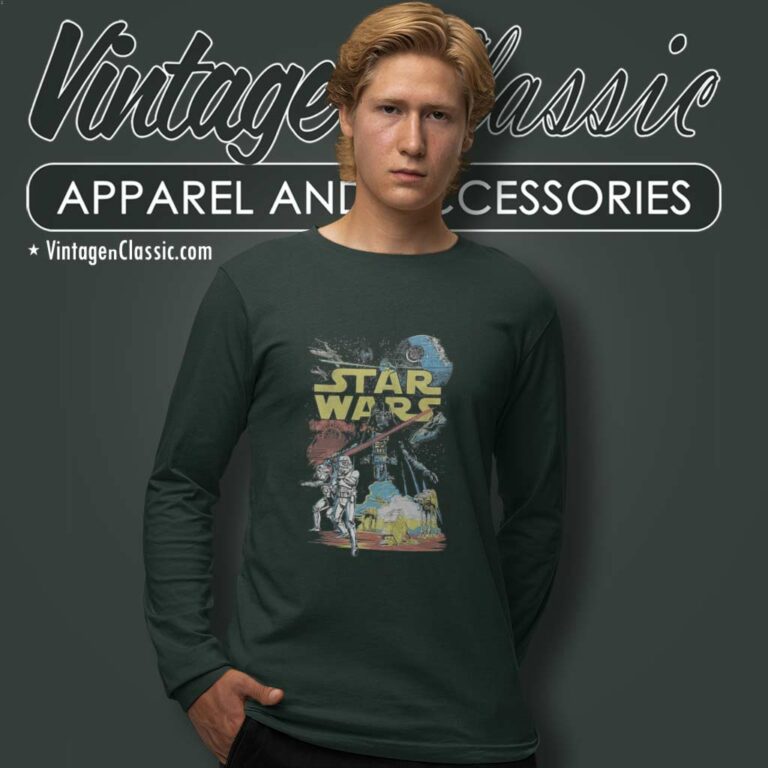 Star Wars Darth Vader Empire Long Sleeve Tee Star Wars Darth Vader Empire Long Sleeve Tee