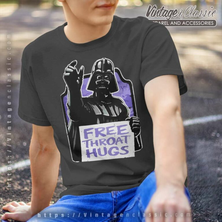 Star Wars Darth Vader Free Throat Hugs T Shirt Star Wars Darth Vader Free Throat Hugs T Shirt