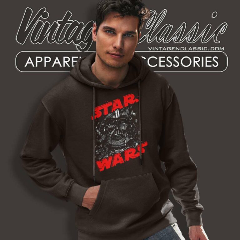 Star Wars Darth Vader Helmet Collapse Hoodie Star Wars Darth Vader Helmet Collapse Hoodie