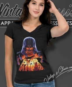 Star Wars Darth Vader In Control V Neck TShirt