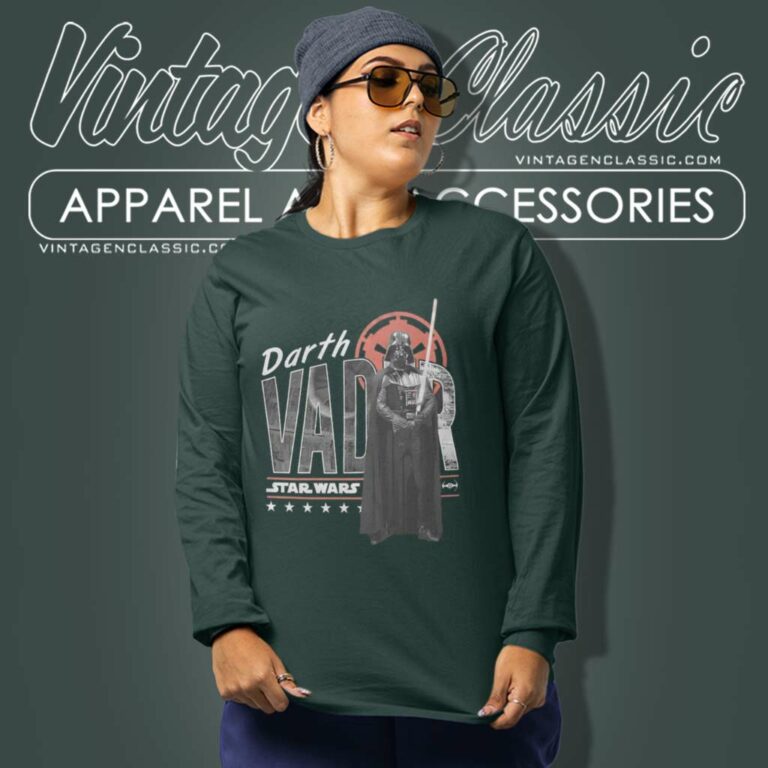Star Wars Darth Vader Lightsaber Long Sleeve Tee Star Wars Darth Vader Lightsaber Long Sleeve Tee