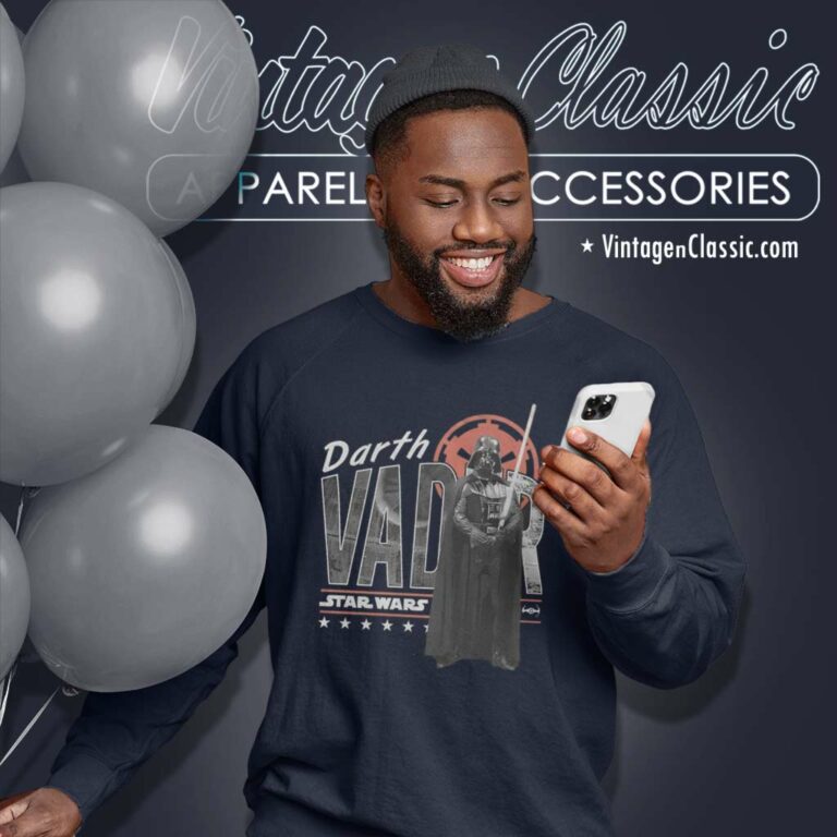 Star Wars Darth Vader Lightsaber Sweatshirt Star Wars Darth Vader Lightsaber Sweatshirt