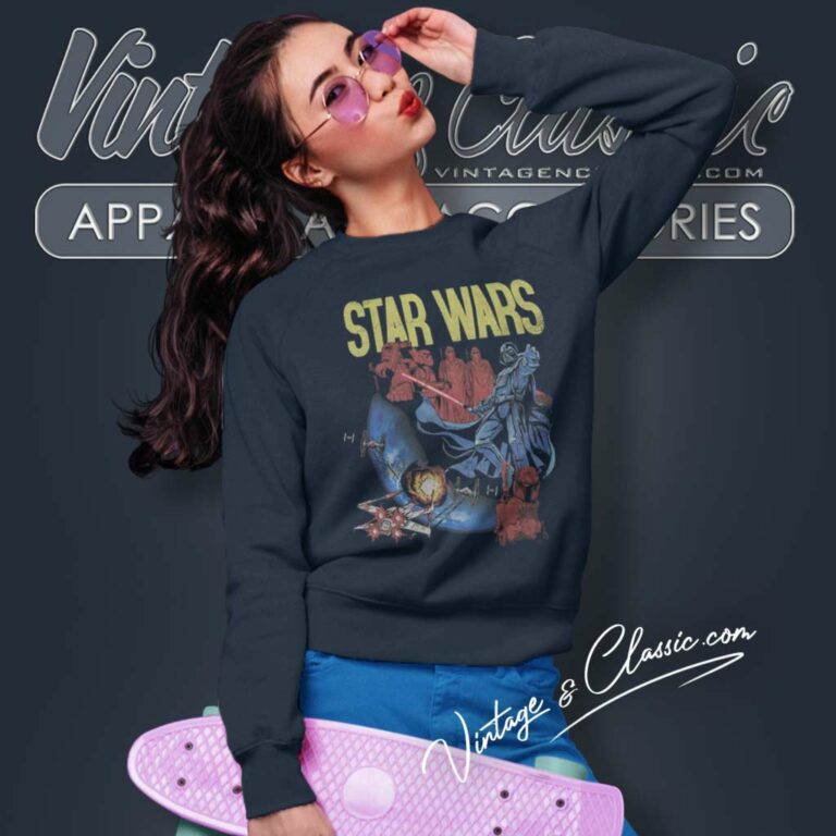 Star Wars Darth Vader Space Sweatshirt Star Wars Darth Vader Space Sweatshirt