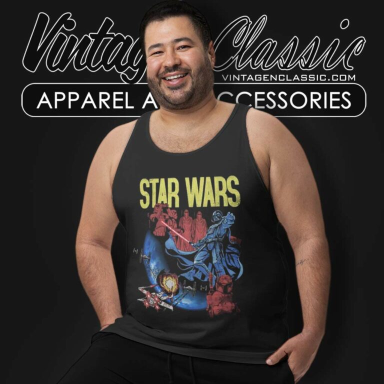 Star Wars Darth Vader Space Tank Top Racerback Star Wars Darth Vader Space Tank Top Racerback