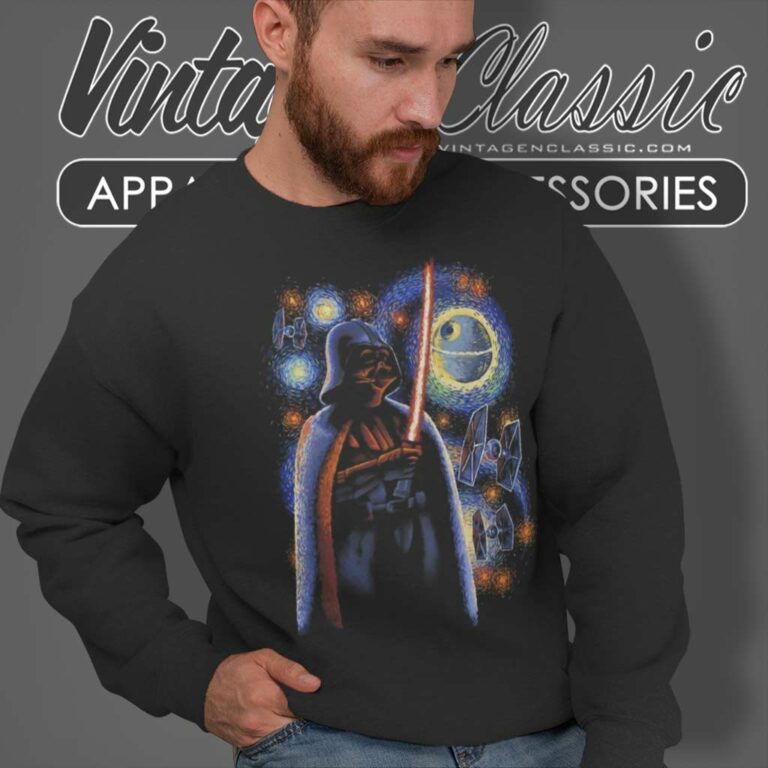 Star Wars Darth Vader Starry Night Sweatshirt Star Wars Darth Vader Starry Night Sweatshirt