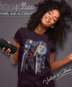 Star Wars Darth Vader Starry Night Women TShirt