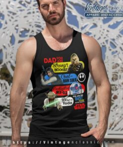 Star Wars For Fathers Day Tank Top Racerback