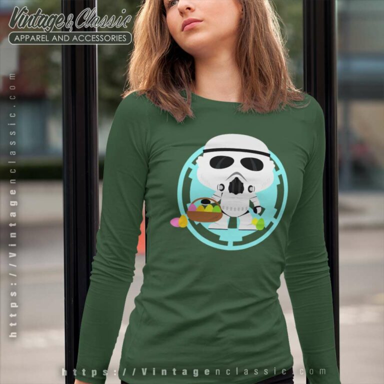 Star Wars Galactic Empire Stormtrooper Kawaii Easter Long Sleeve Tee Star Wars Galactic Empire Stormtrooper Kawaii Easter Long Sleeve Tee