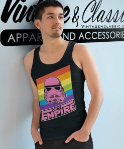 Star Wars Gay Empire Lgbt Pride Flag Tank Top Racerback