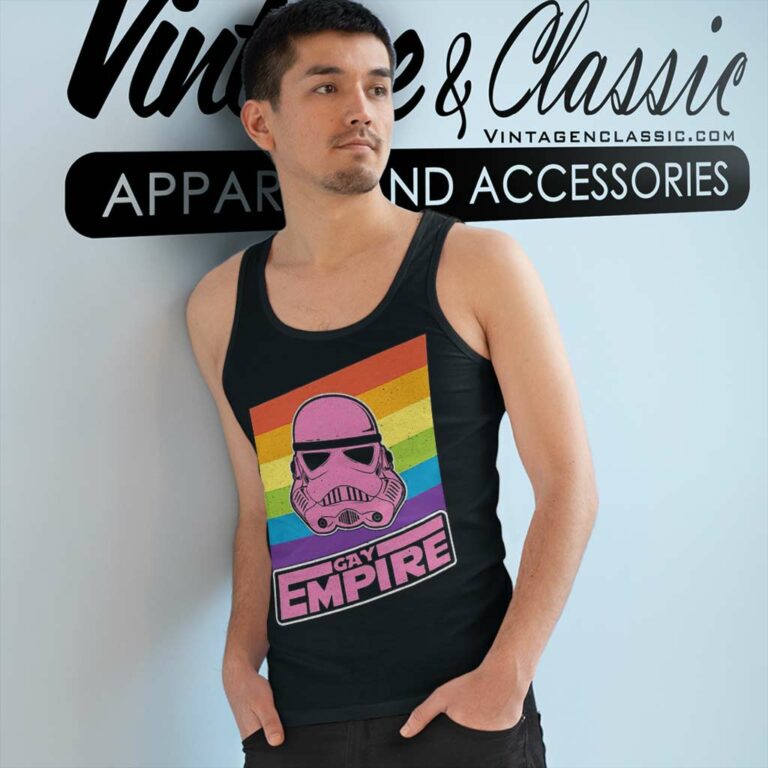 Star Wars Gay Empire Lgbt Pride Flag Tank Top Racerback Star Wars Gay Empire Lgbt Pride Flag Tank Top Racerback