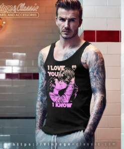 Star Wars Han Leia I Love You I Know Tank Top Racerback