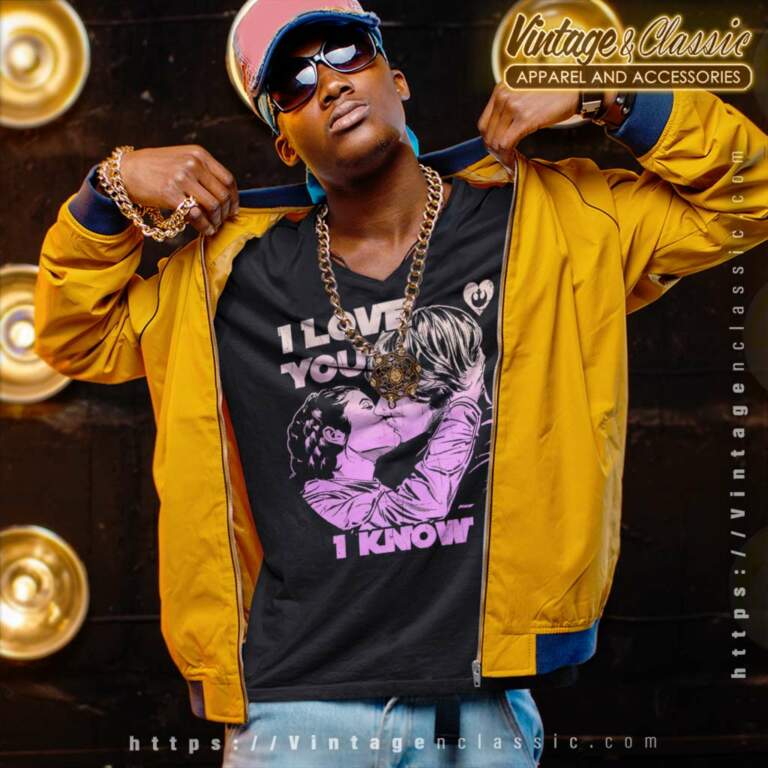 Star Wars Han Leia I Love You I Know V Neck TShirt Star Wars Han Leia I Love You I Know V Neck TShirt