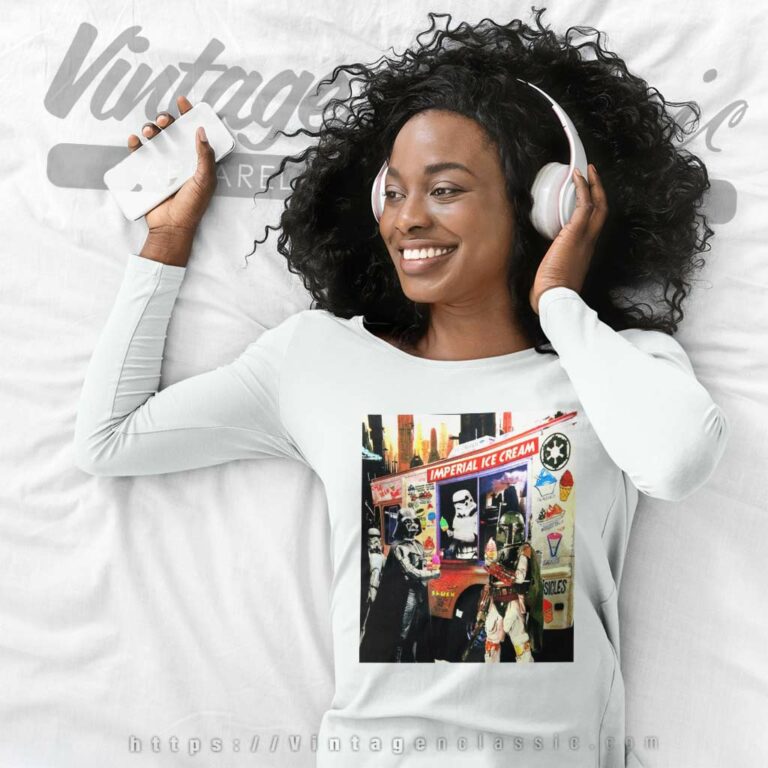 Star Wars Imperial Ice Cream Long Sleeve Tee Star Wars Imperial Ice Cream Long Sleeve Tee