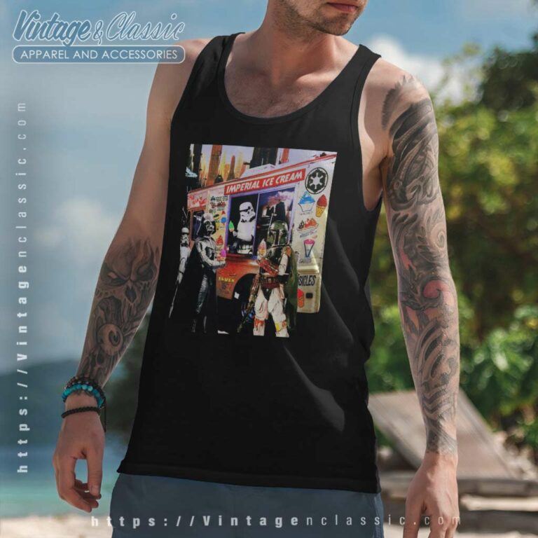 Star Wars Imperial Ice Cream Tank Top Racerback Star Wars Imperial Ice Cream Tank Top Racerback