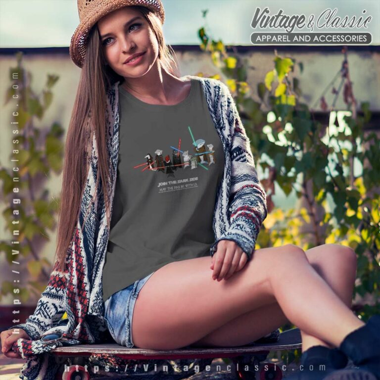 Star Wars Join The Shark Side May The Fins Be With Us Women TShirt Star Wars Join The Shark Side May The Fins Be With Us Women TShirt