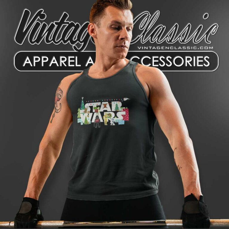 Star Wars Logo Characters Christmas Tank Top Racerback Star Wars Logo Characters Christmas Tank Top Racerback